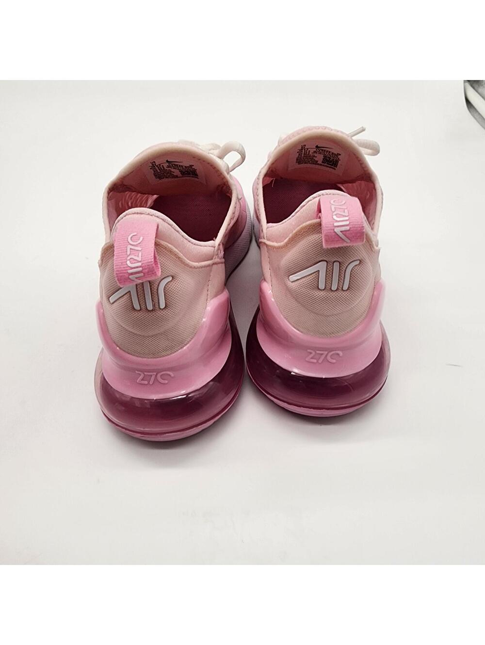 LKNW Nike Pink air max 270 GS foam 5 Youth - Picture 7 of 8